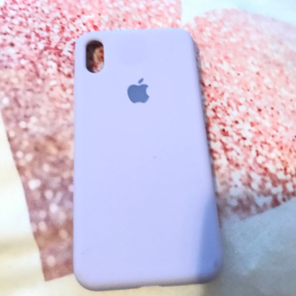iPhone 10 XS Max iPhone ๐ฑ purple silicone case - Picture 2 of 3